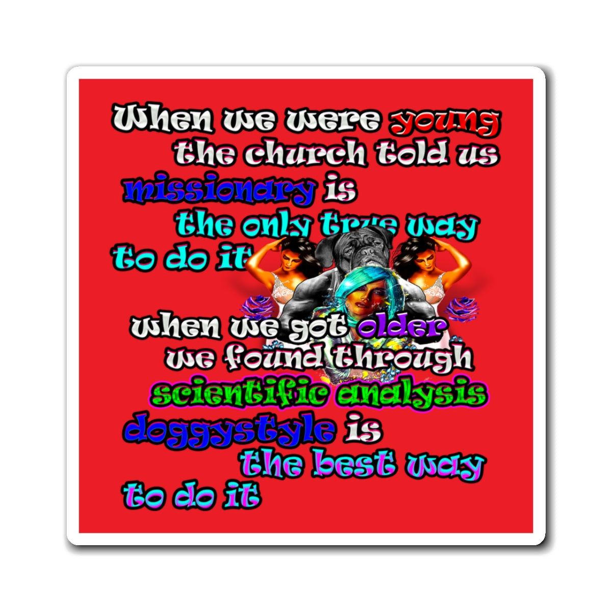 doggystyle - Magnets - (red)