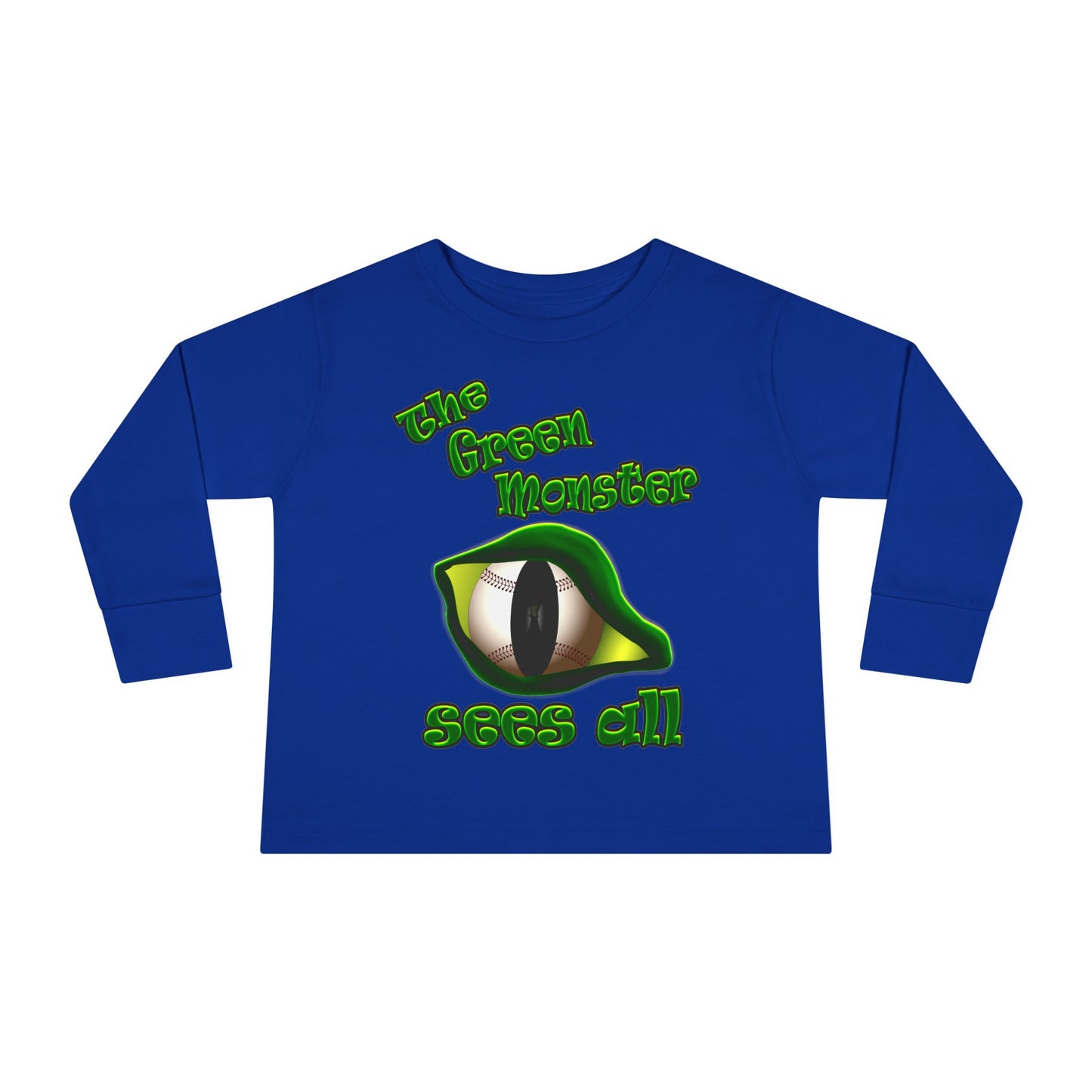 green monster - Toddler Long Sleeve Tee