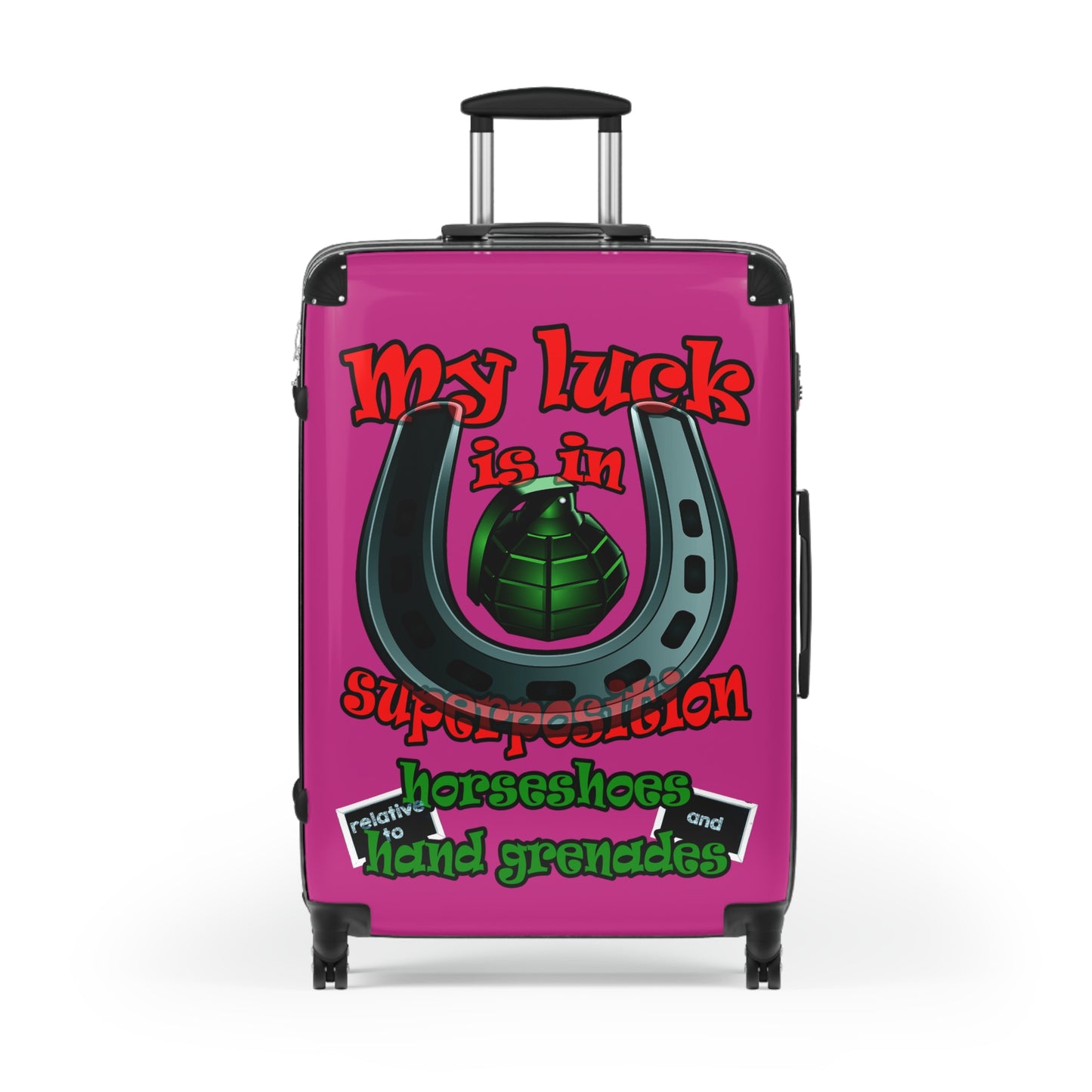 my luck - Suitcase (pink)