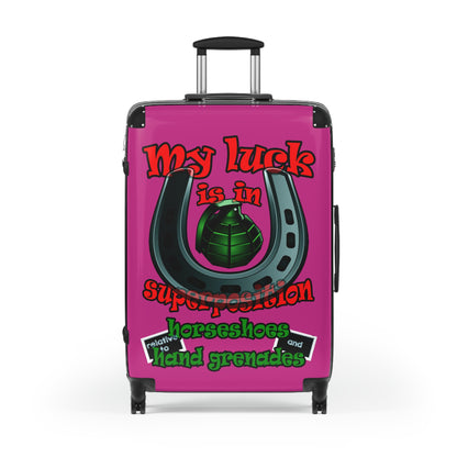 my luck - Suitcase (pink)