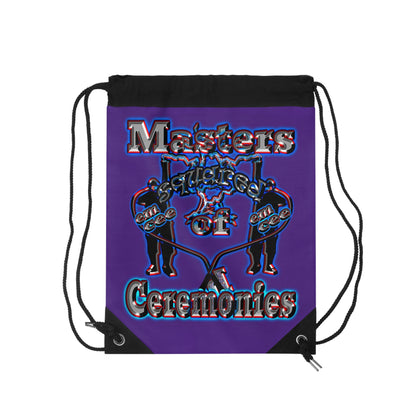 em cee squared - Drawstring Bag (purple)