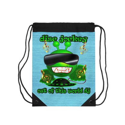 disc jockey - Drawstring Bag (faded blue)