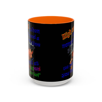 high noon - Accent Mug (black)