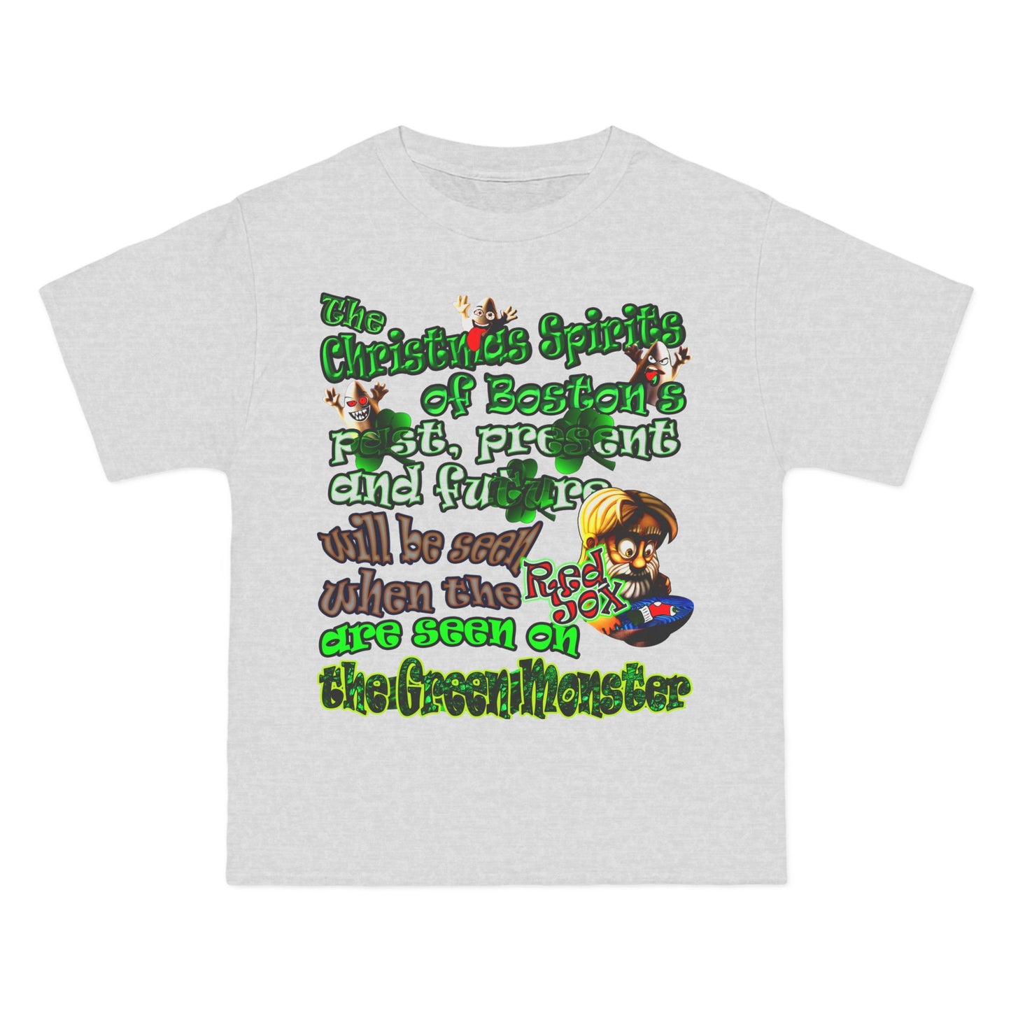 christmas spirits of boston - Beefy-T®  Short-Sleeve T-Shirt