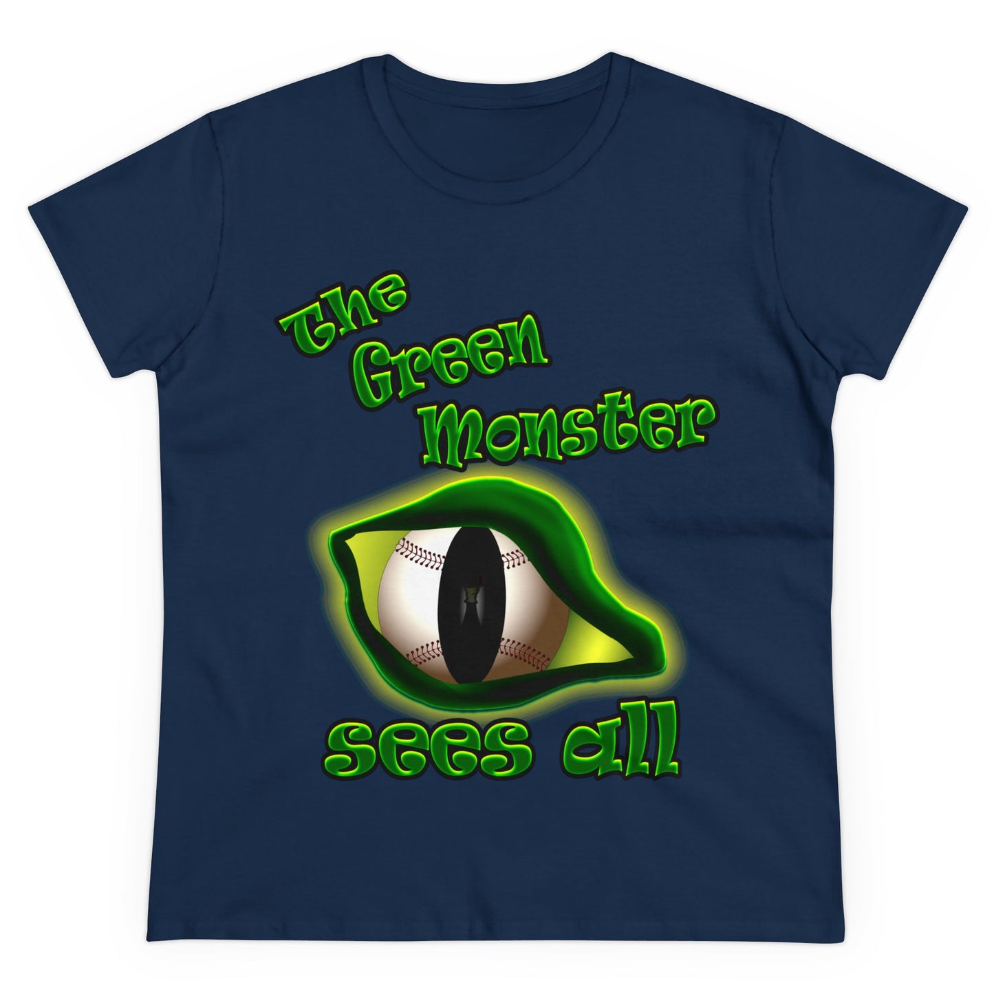 green monster - Women's Midweight Cotton Tee