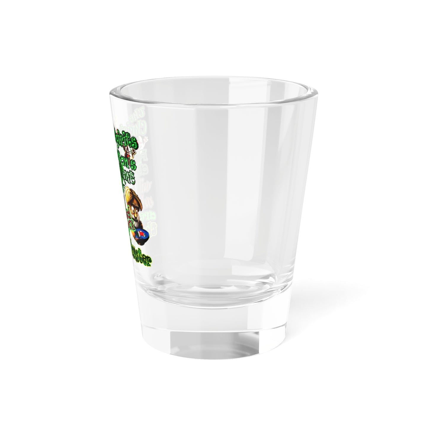 christmas spirits of boston - Shot Glass