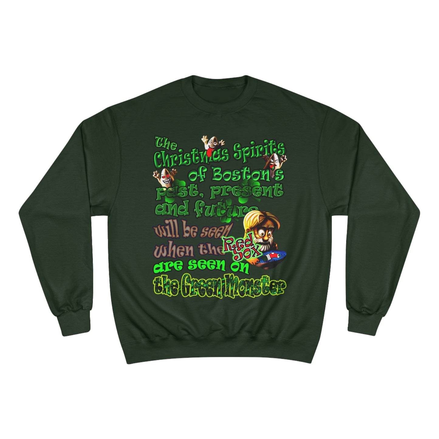 christmas spirits of boston - Champion Sweatshirt