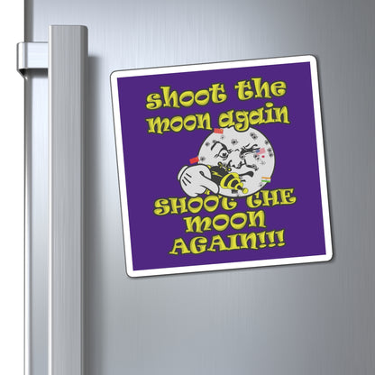 shoot the moon again - Magnets - (purple)