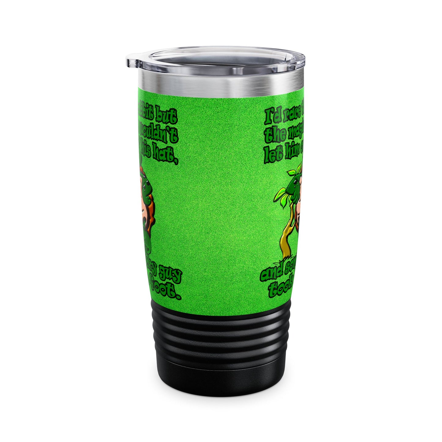 turtle race - Ringneck Tumbler, 20oz (green turf)
