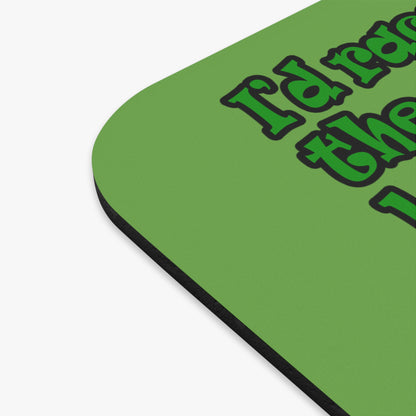 turtle race - Mouse Pad (Rectangle) (green)