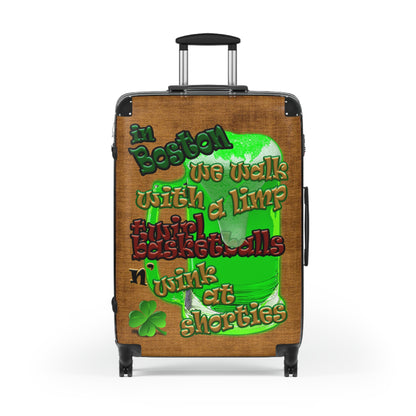 celtics logo - Suitcase (brown papyrus)