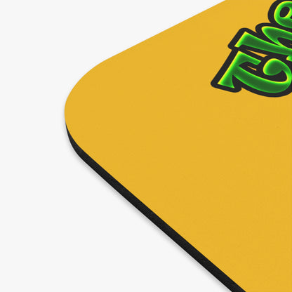 green monster - Mouse Pad (Rectangle) (yellow)