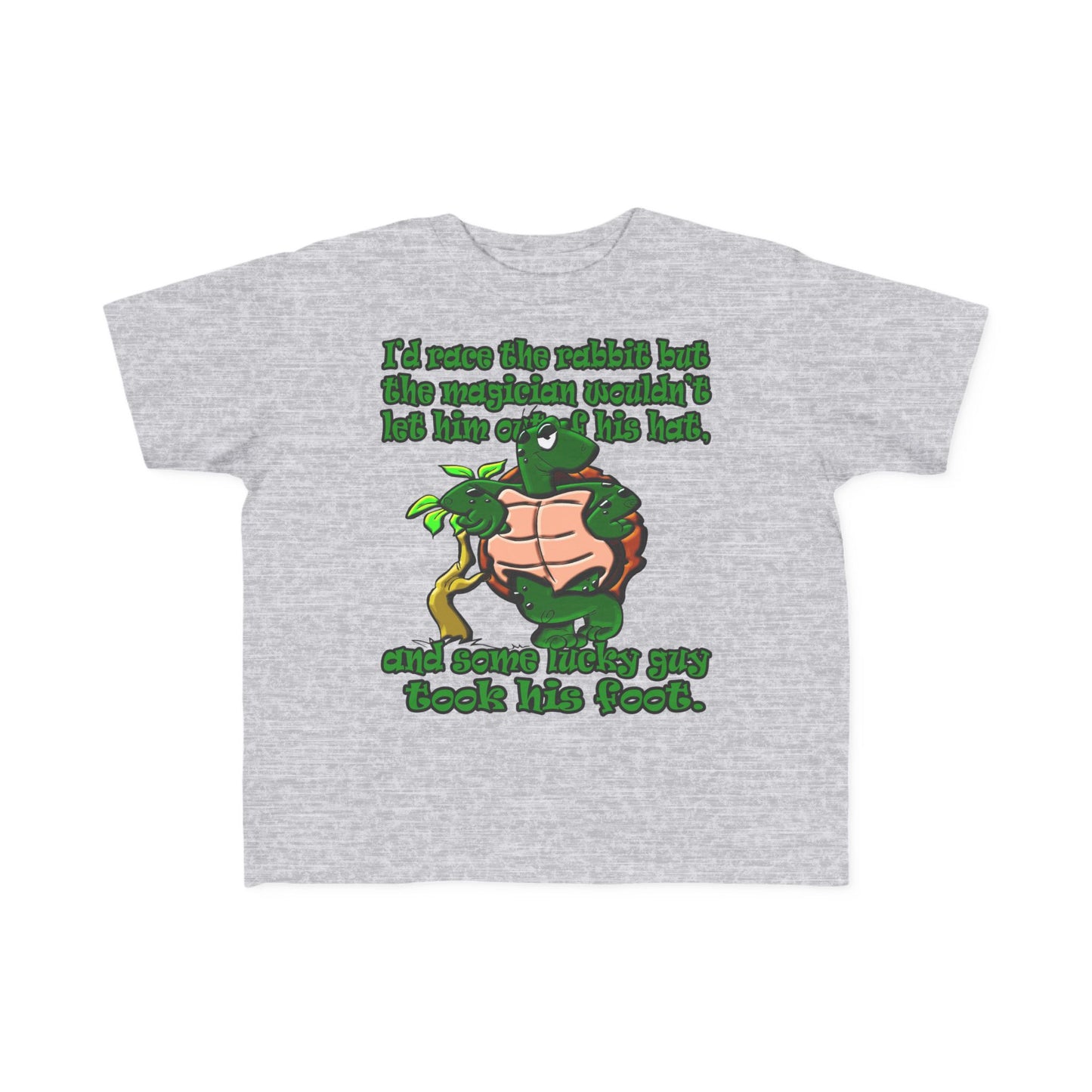 turtle race - Toddler's Fine Jersey Tee