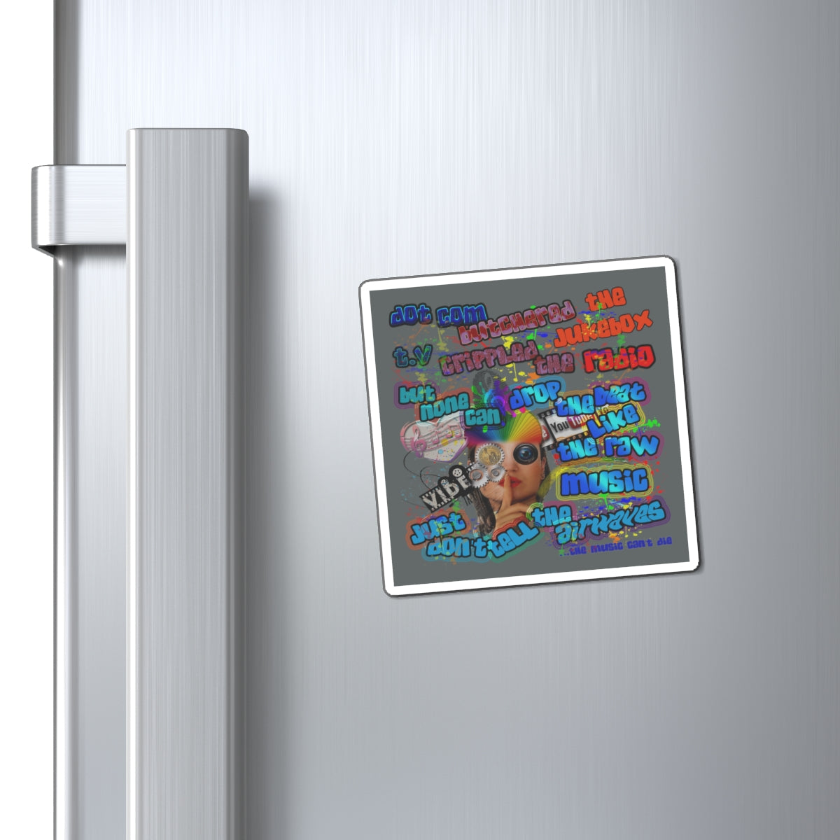 drop the beat - Magnets - (dark grey)