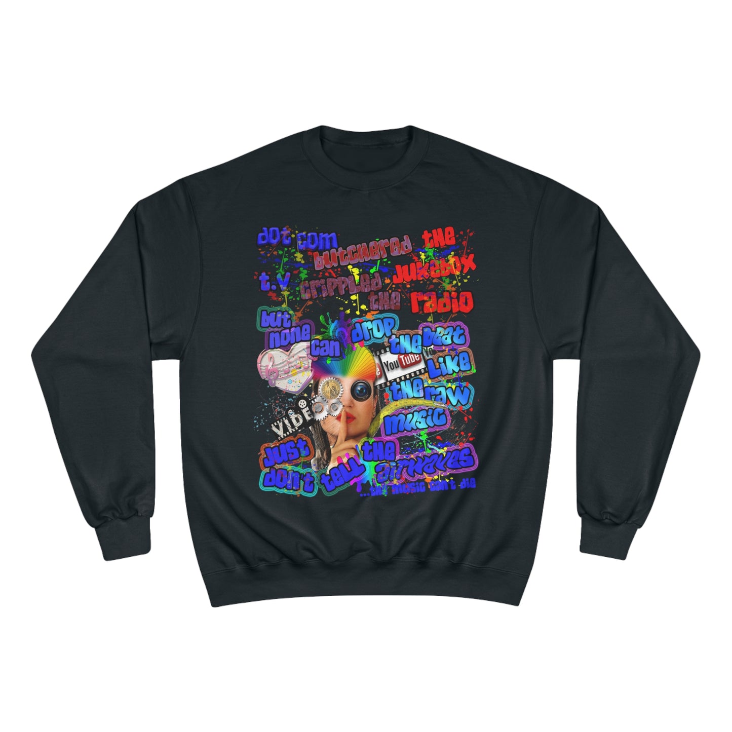 drop the beat - Champion Sweatshirt
