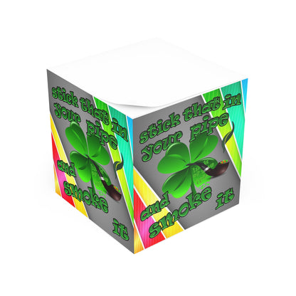 stick that in your pipe and smoke it - note cube (rainbow split)