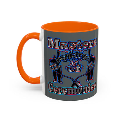 em cee squared - Accent Mug (dark grey)