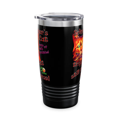 schrodinger's cat - Ringneck Tumbler, 20oz (black)