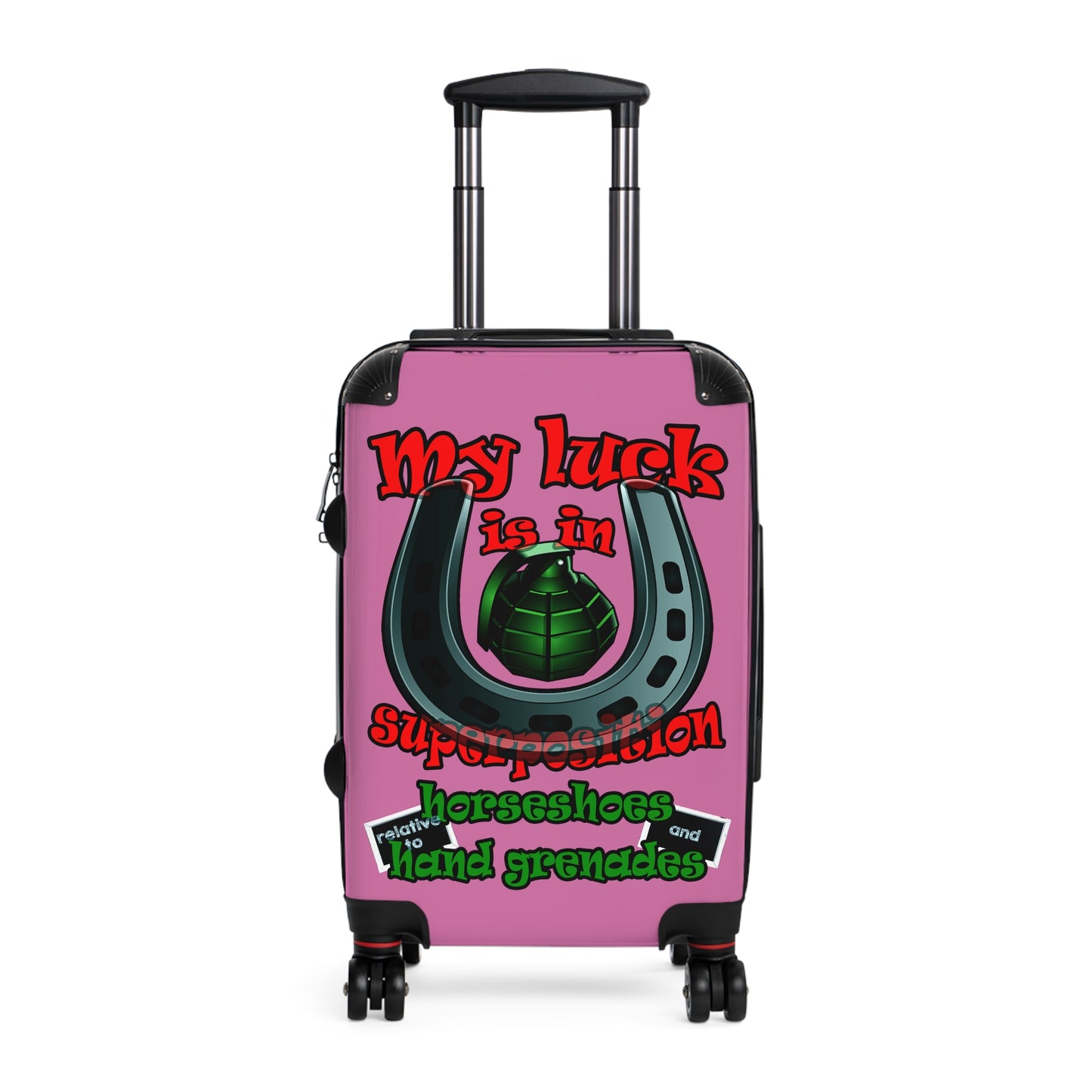 my luck - Suitcase (light pink)