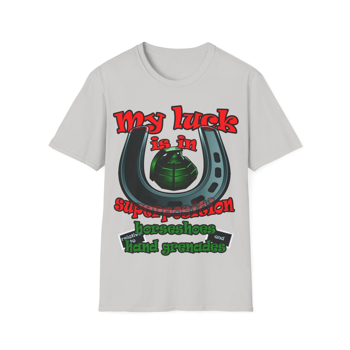 my luck - Unisex Softstyle T-Shirt