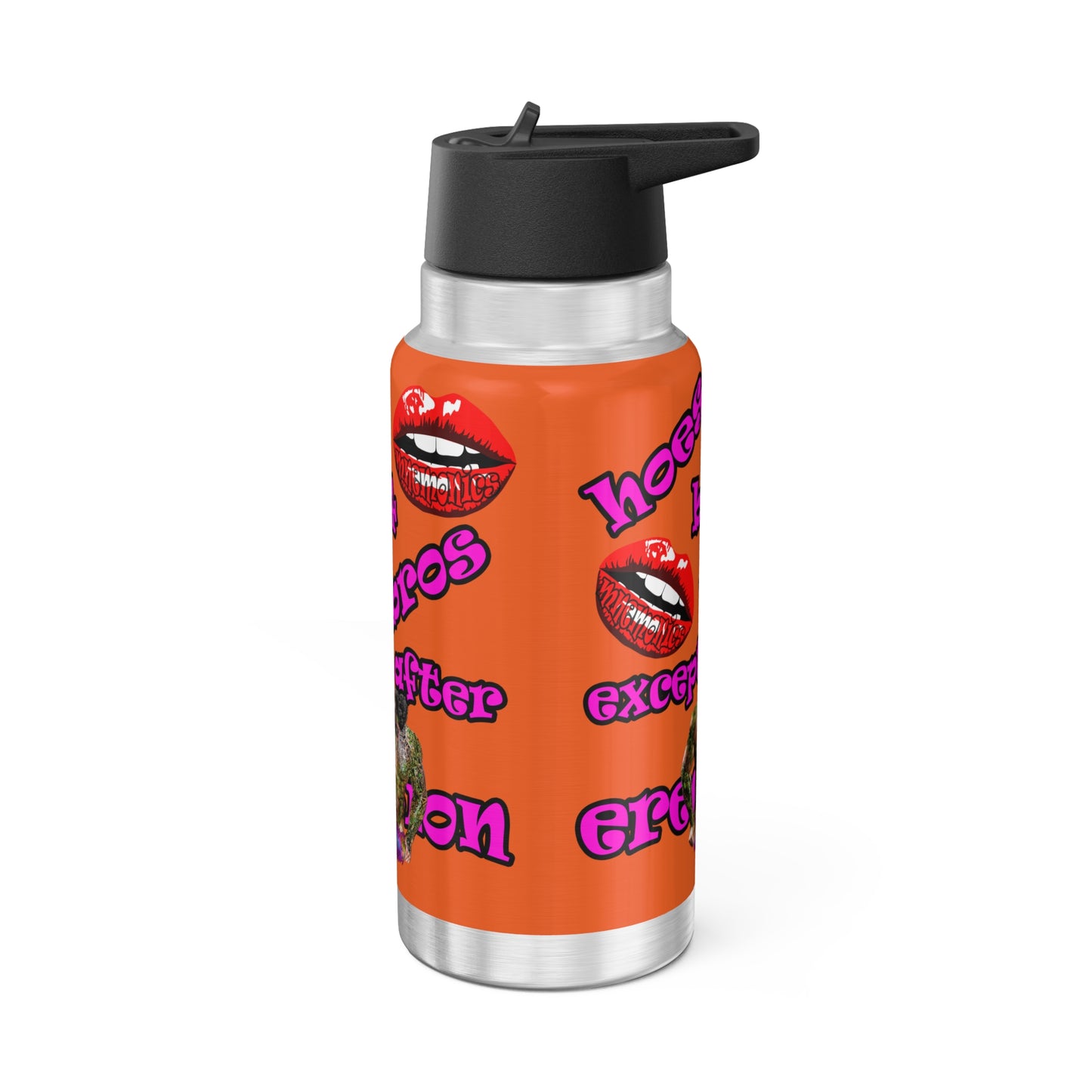 hoes b4 bros - Gator Tumbler, 32oz (orange)