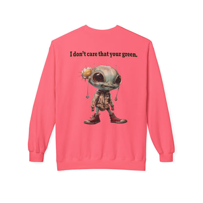 I don't care that your grey - Unisex Midweight Softstyle Fleece Crewneck Sweatshirt