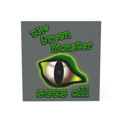 green monster - note cube (dark grey)