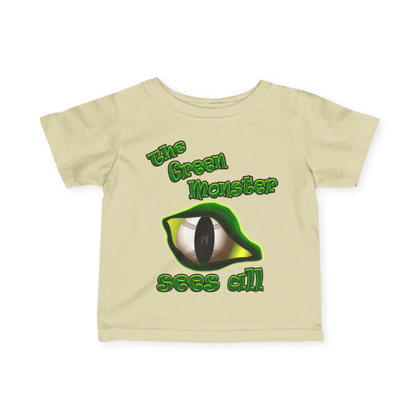 green monster - Infant Fine Jersey Tee