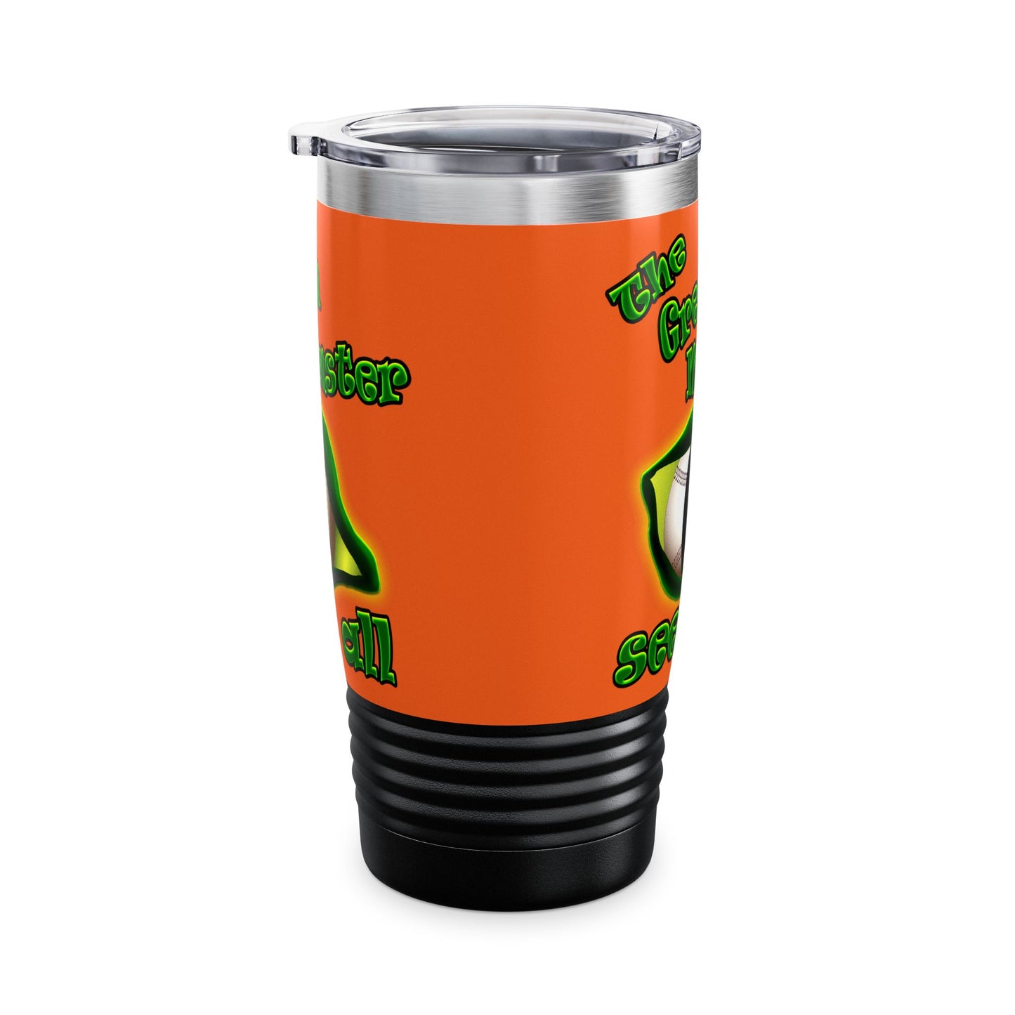 green monster - Ringneck Tumbler, 20oz (orange)