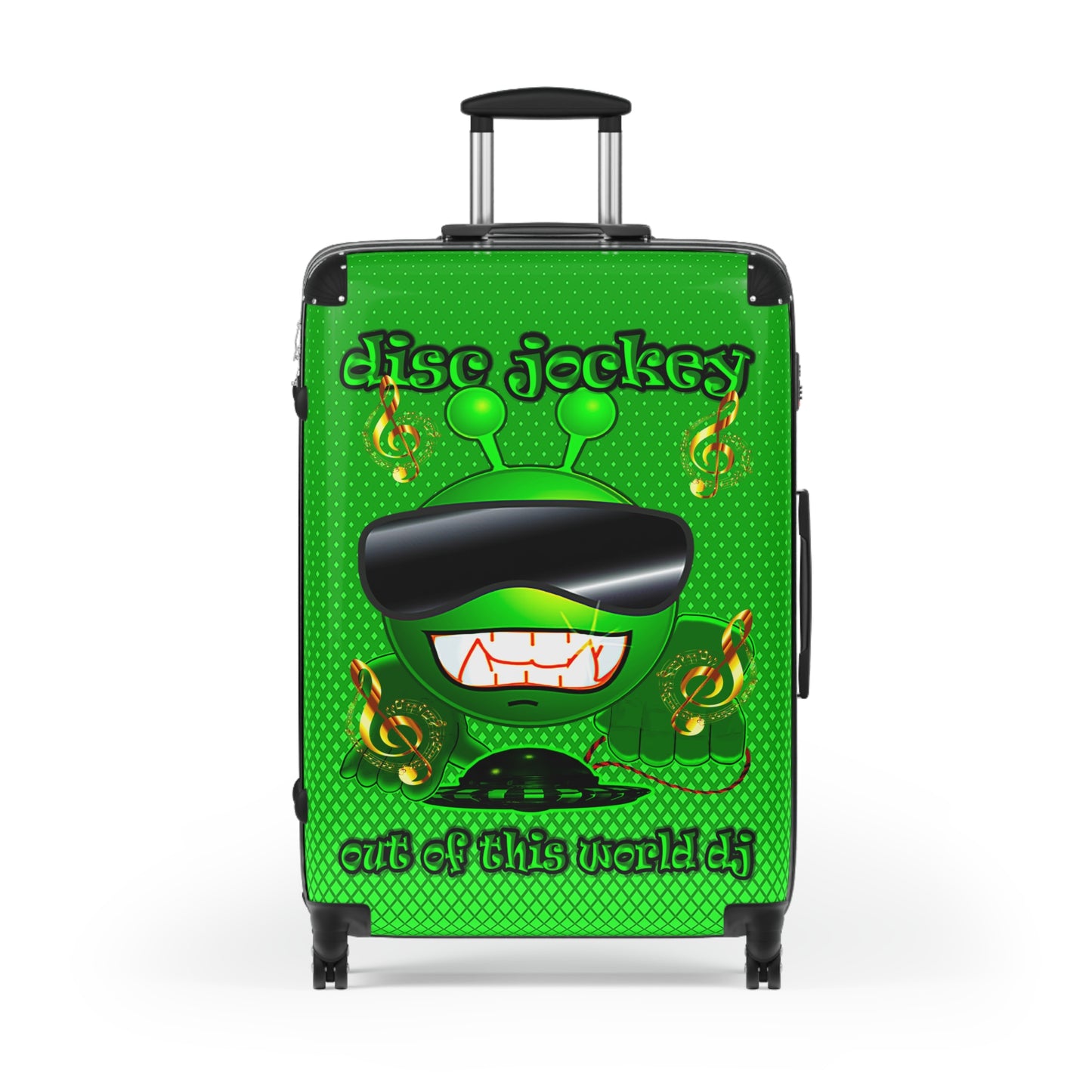 disc jockey - Suitcase (logo green)