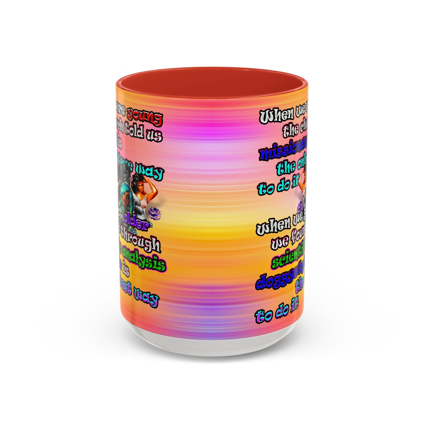 doggystyle - Accent Mug (color blur)