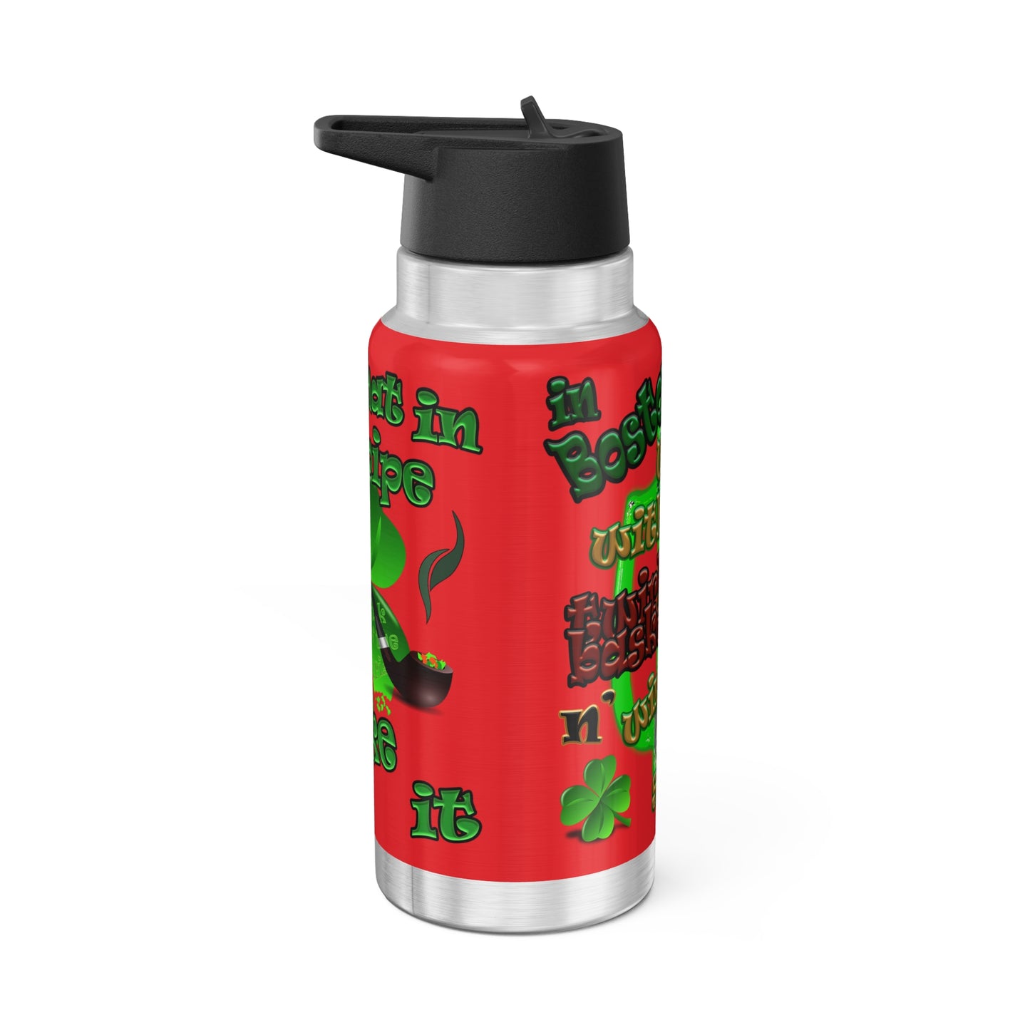 celtics logo - Gator Tumbler, 32oz (red)