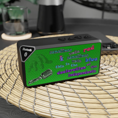 declaration of the independents - Jabba Bluetooth Speaker (logo green)
