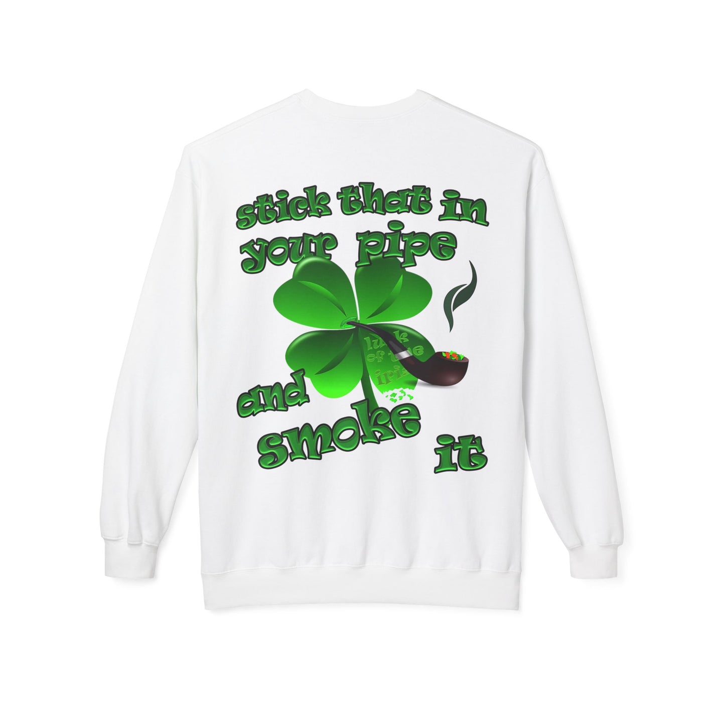 celtics logo - Unisex Midweight Softstyle Fleece Crewneck Sweatshirt