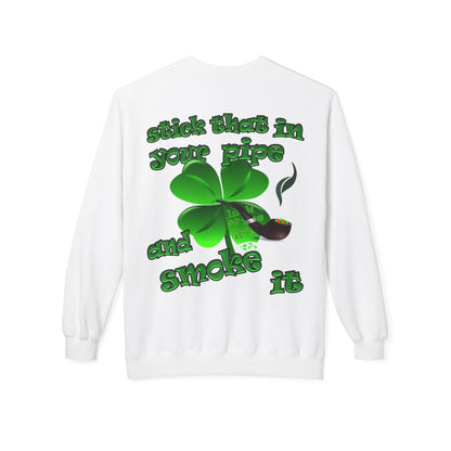 celtics logo - Unisex Midweight Softstyle Fleece Crewneck Sweatshirt