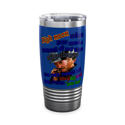 high noon - Ringneck Tumbler, 20oz (dark blue)