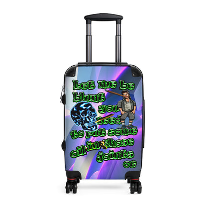 og - Suitcase (grey-pink wave)