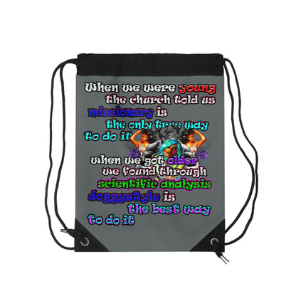 doggystyle - Drawstring Bag (dark grey)