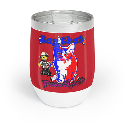 tag that - Chill Wine Tumbler (dark red)