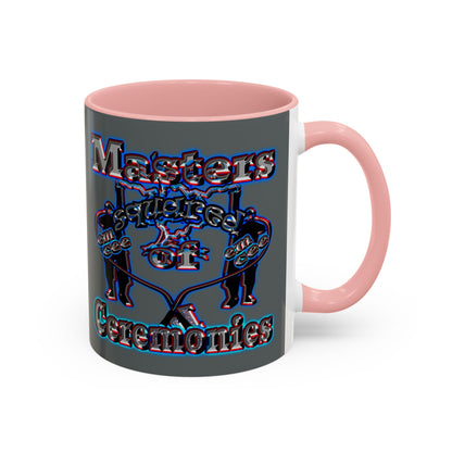 em cee squared - Accent Mug (dark grey)