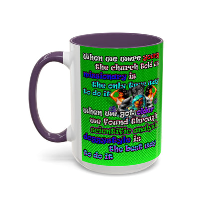 doggystyle - Accent Mug (logo green)