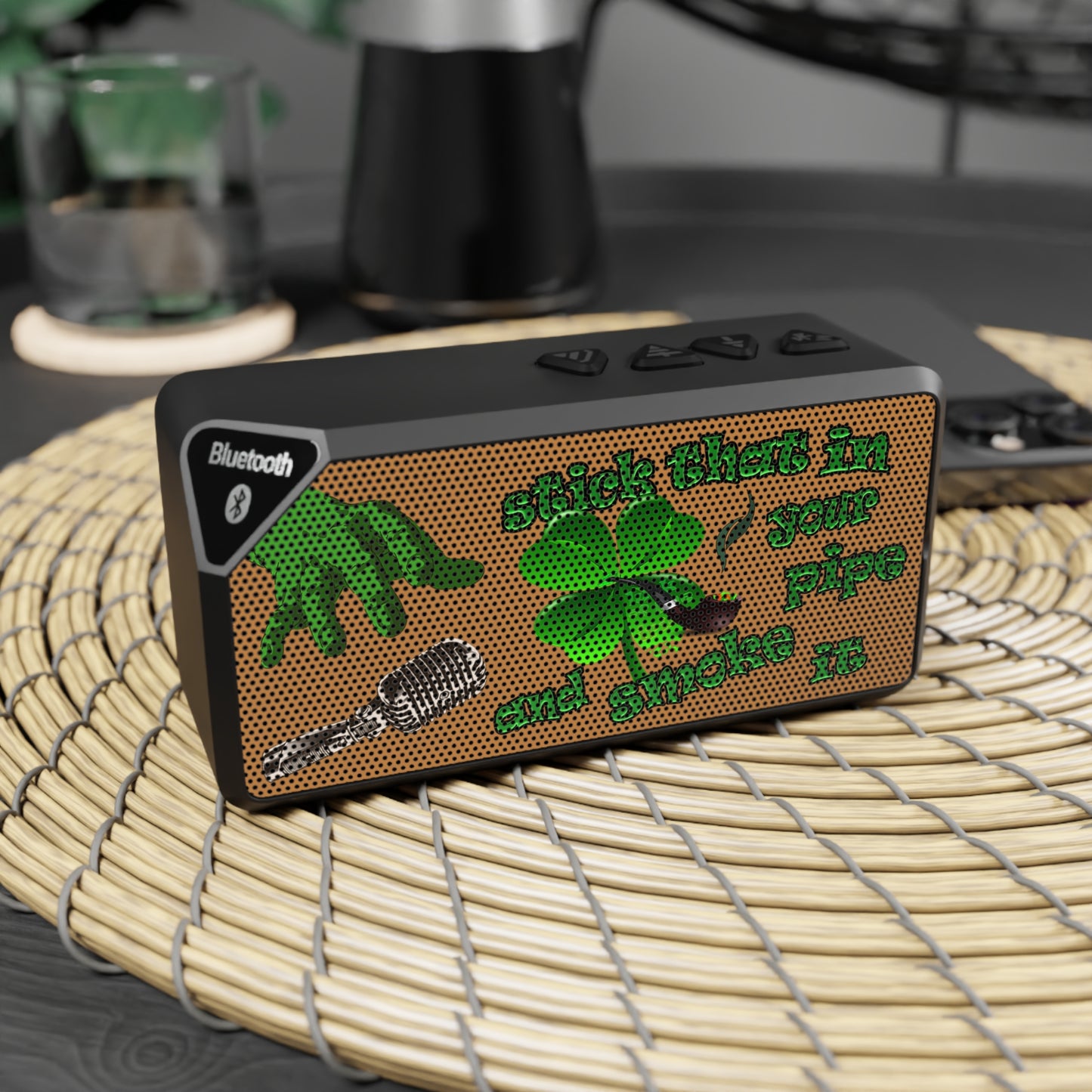stick that in your pipe and smoke it - Jabba Bluetooth Speaker (light brown)