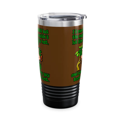 turtle race - Ringneck Tumbler, 20oz (brown)