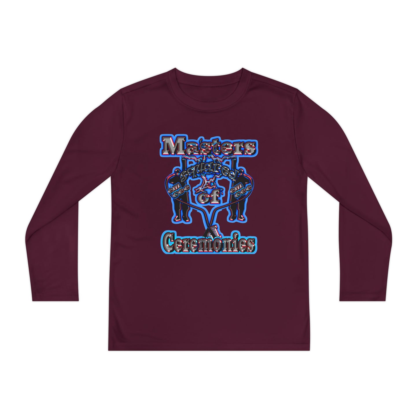 em cee squared - Youth Long Sleeve Competitor Tee
