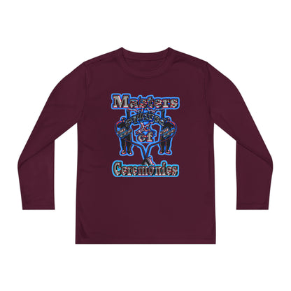 em cee squared - Youth Long Sleeve Competitor Tee