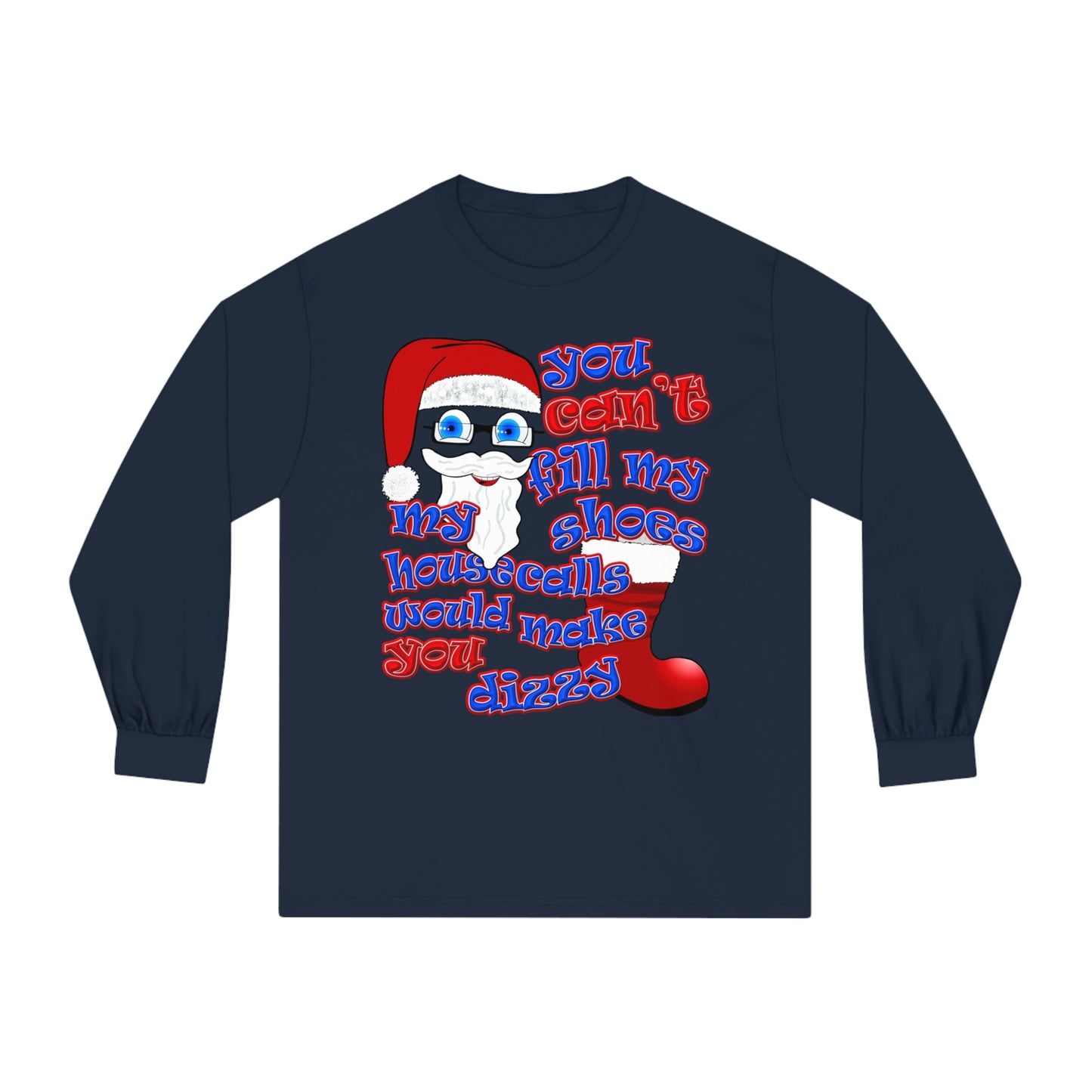 santa's shoes - Unisex Classic Long Sleeve T-Shirt