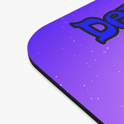 donkeys and elephants - Mouse Pad (Rectangle) (purple-pink wave)