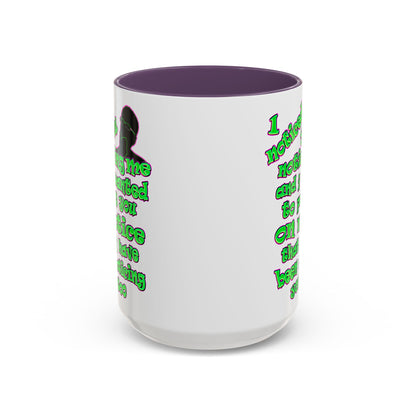 noticed you noticing - Accent Mug (white)