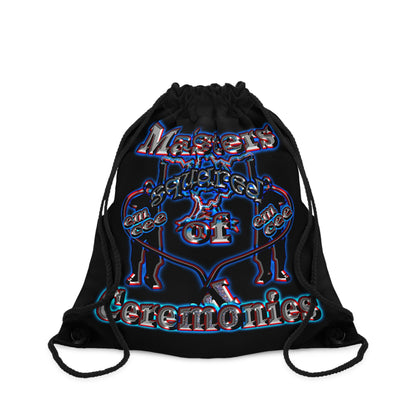 em cee squared - Drawstring Bag (black)