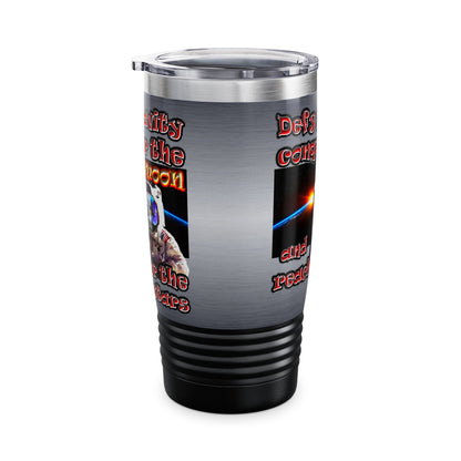 defy conquer reach - Ringneck Tumbler, 20oz (brushed nickel)